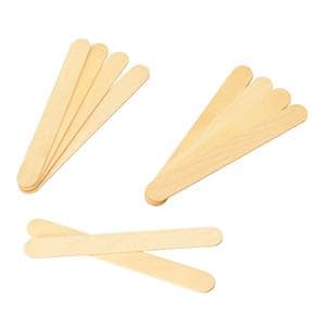 SafeBasics Tongue Depressor 6 in Wood Sterile Adult 100/BX