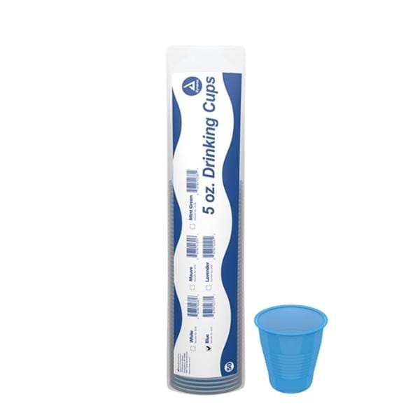 Drinking Cup Polypropylene Blue 5 oz Disposable 1000/CA