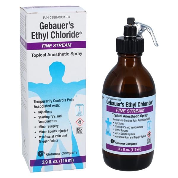 Ethyl Chloride Topical Spray Bottle 3.9oz 4/Bx