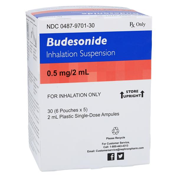 Budesonide Inhalation Suspension 0.5mg Pack 2mL 30/Package