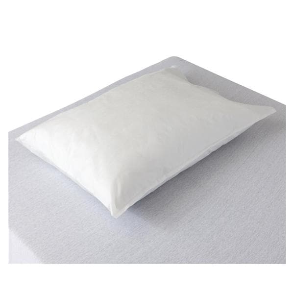 Multilayer Pillowcase 20 in x 29 in SMS White Disposable 100/Ca