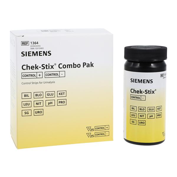 Chek-Stix Urinalysis Positive/Negative Control Pk, 6 PK/CA