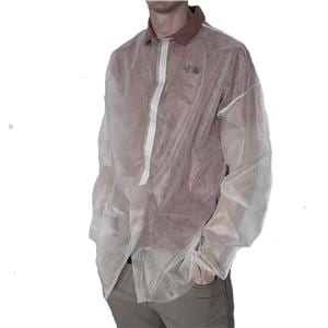 Barrier Jacket Not Rated 100% Polypropylene Medium White 5/bg