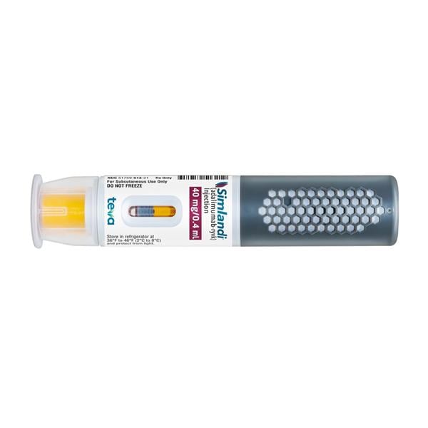 Simlandi Injection 40mg/0.4mL Auto-Injector 0.4mL Each