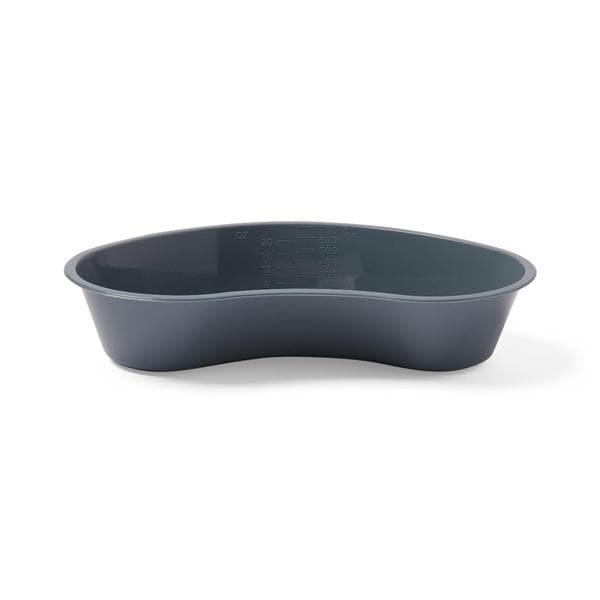 Emesis Basin Kidney Plastic Gray 700mL