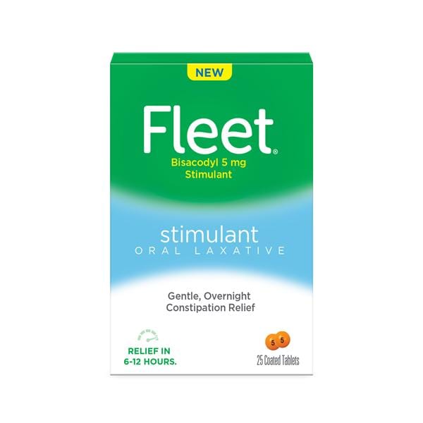 Fleet Children 6+ 5mg Blister Pack 25/Pk, 12 PK/CA