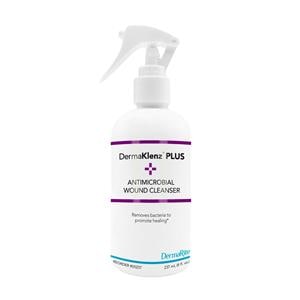 DermaKlenz PLUS Spray Wound Cleanser Hypochlorous Acid 8oz Clear