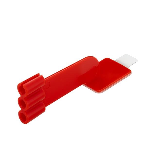 EZAim Adhesive Holder Red 50/Pk