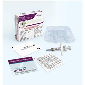 Brixadi Subcutaneous Injection 8mg Weekly Prefilled Syringe 0.16mL Ea