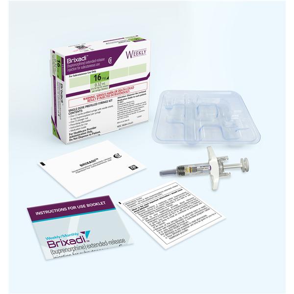 Brixadi Subcutaneous Injection 16mg Weekly Prefilled Syringe 0.32mL Ea