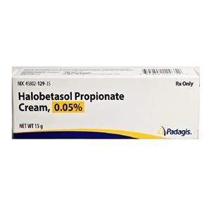 Halobetasol Propionate Topical Cream 0.05% Tube 15gm Each