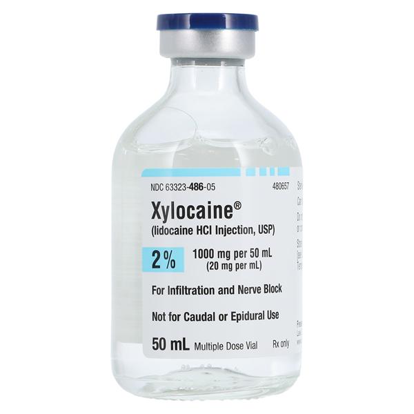 Xylocaine Injection 2% MDV 50mL 25/Pk