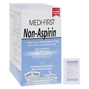 Medi-First Non-Aspirin Tablets 325mg 500/Bx