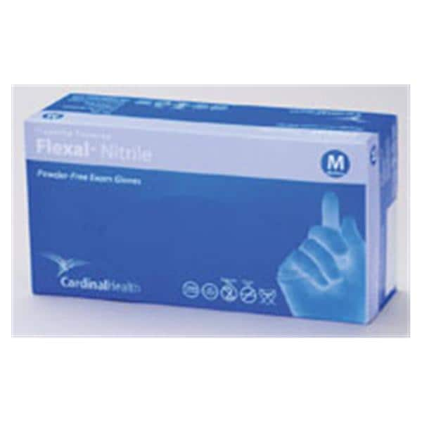 Flexal Nitrile Exam Gloves X-Small Cornflower Blue Non-Sterile