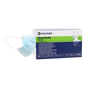 Tecnol Procedure Mask Not ASTM Rated Blue Adult 50/Bx