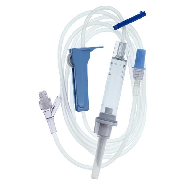 IV Solution Set 10 Drops/mL 76" Male Luer Lock Adapter Primary Infusion Ea