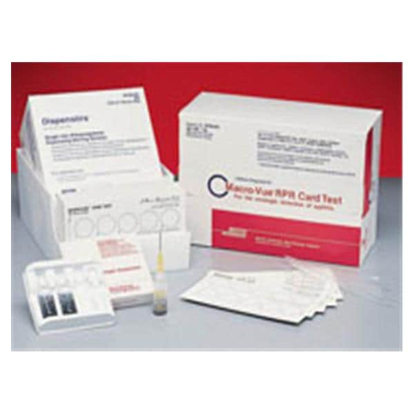 Macro-Vue RPR: Rapid Plasma Reagin Card Moderately Complex 300/Ca