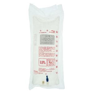 Irrigation Solution Sodium Chloride 0.9% 1000mL Uromatic Plastic Bag Ea