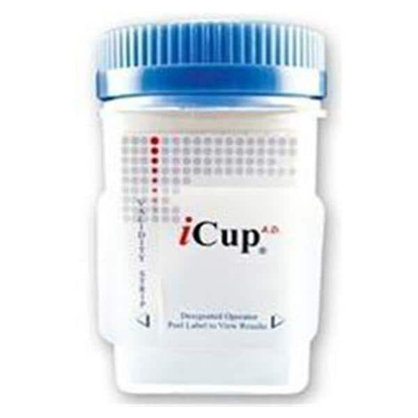 iCup Drug Screen Test Kit Moderately Complex 25/Bx