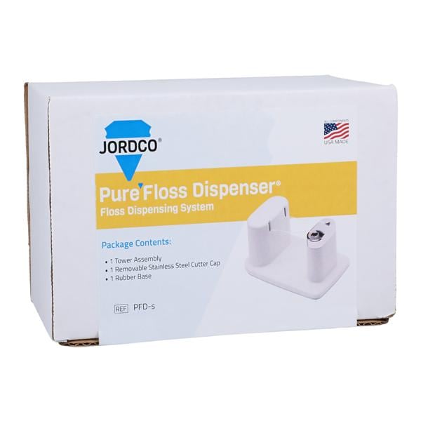 Pure Floss Dispenser Floss Dispenser Contact Free Ea