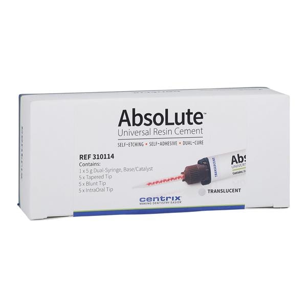 AbsoLute Syringe Automix Cement Translucent 8 Gm Ea