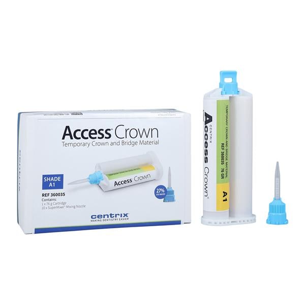 Access Crown Temporary Material 76 Gm Shade A1 Cartridge Kit