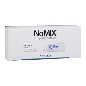 NoMIX Temporary Moisture-Activated Cement Unit Dose Dispenser 50/Bx