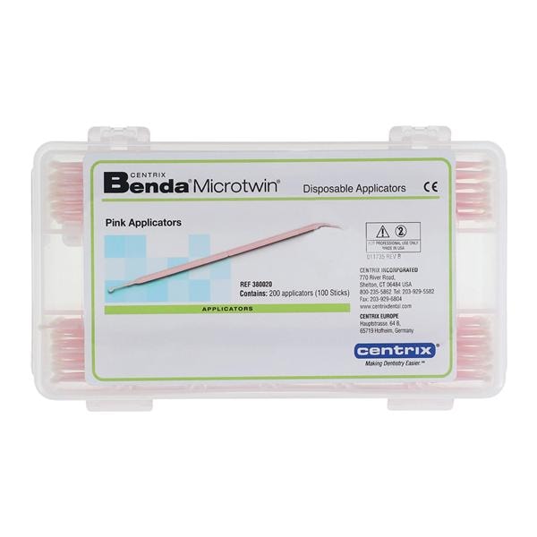Benda MicroTwin Double Bending Micro Applicator Regular Pink Kit