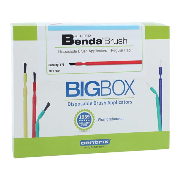 Benda Brush Bendable Brushes Red Regular Point 576/Bx