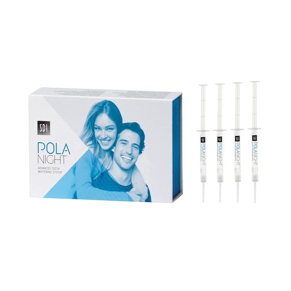 Pola Night Take Home Tooth Whitening Mini Kit 10% Carb Prx Spearmint 4/Pk