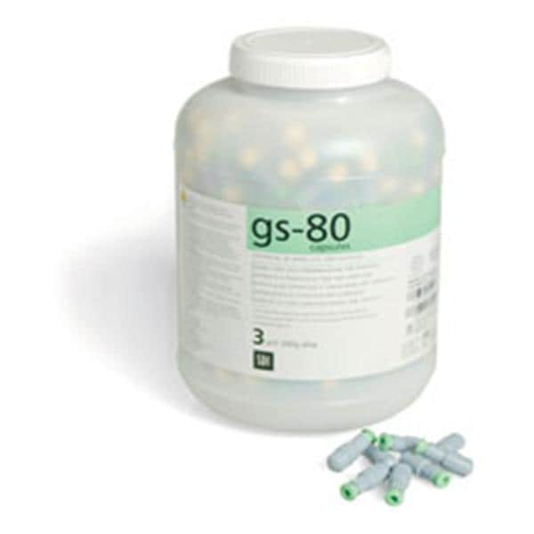 GS-80 Alloy Capsules Triple Spill Fast Set 500/Jr