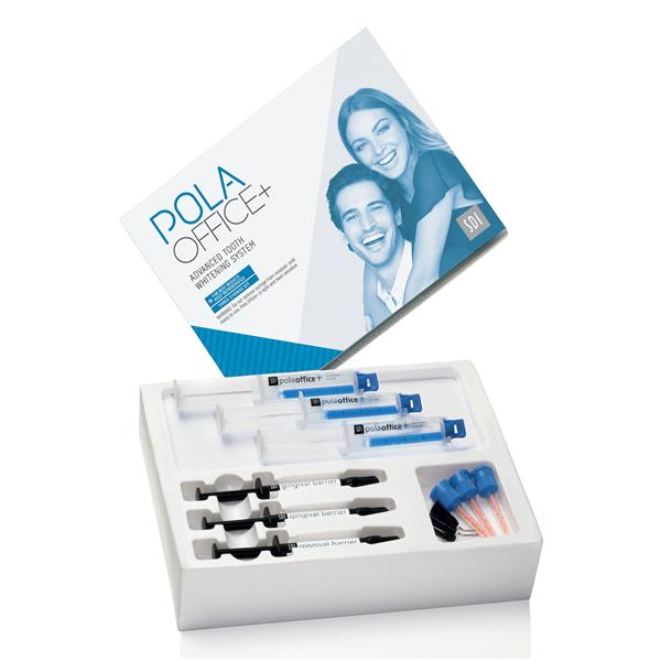 Pola Office+ In Office Whitening System Kit 37.5% Hydrogen Peroxide 3 Patient Ea