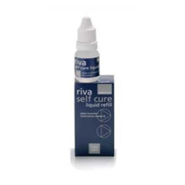 Riva Self Cure Glass Ionomer Liquid Refill 8Gm/Bt