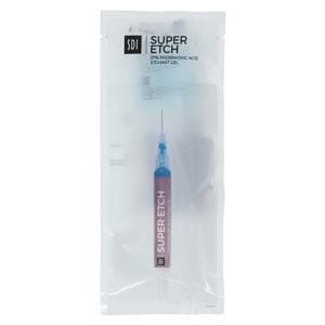 Super Etch 37% Phosphoric Acid Syringe Etchant 2 mL Kit 3/Pk
