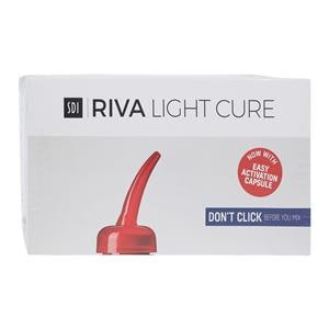 Riva Light Cure Glass Ionomer Capsule Assorted Kit 50/Bx