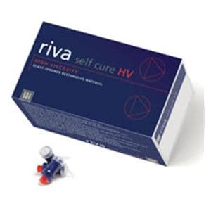 Riva Self Cure Glass Ionomer Capsule A4 Refill 50/Bx