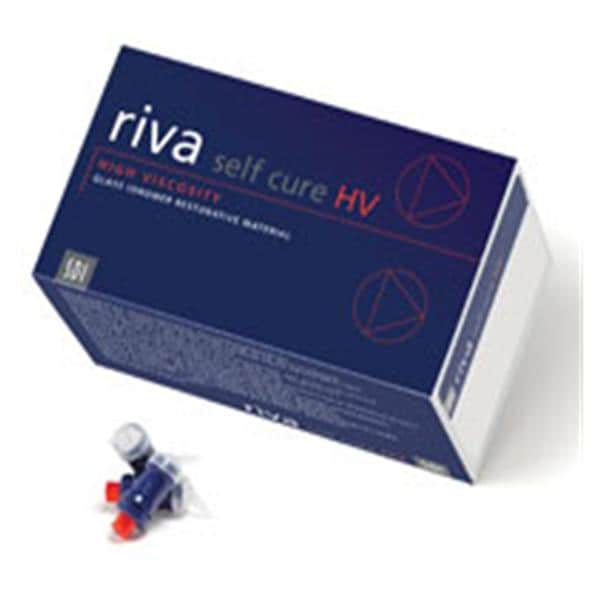Riva Self Cure Glass Ionomer Capsule B2 Refill 50/Bx