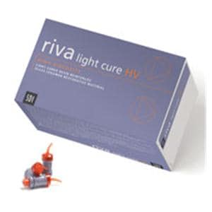 Riva Light Cure Glass Ionomer Capsule C2 Refill 50/Bx