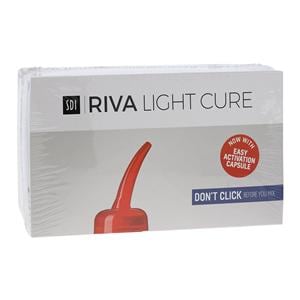Riva Light Cure Glass Ionomer Capsule A3 Refill 50/Bx