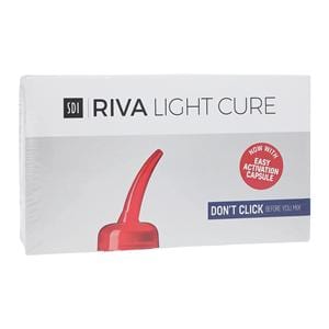Riva Light Cure Glass Ionomer Capsule A1 Refill 50/Bx