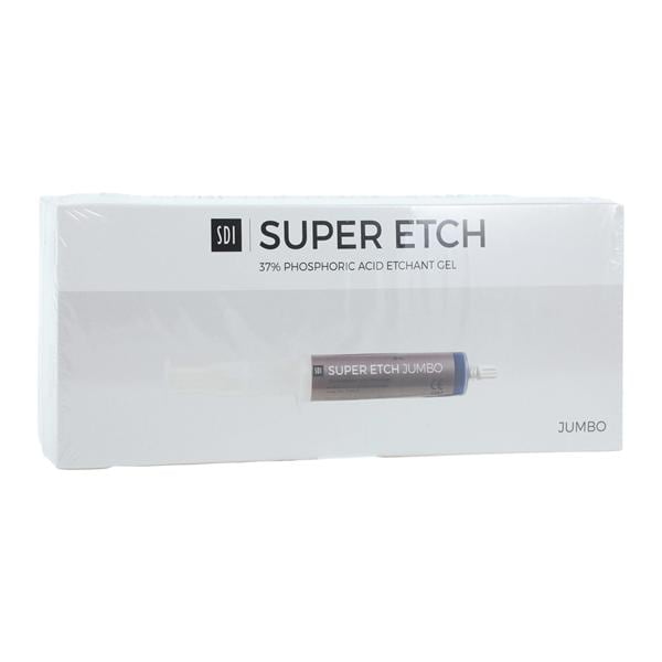Super Etch Jumbo 37% Phosphoric Acid Etching Gel 50 mL Bulk Kit Ea