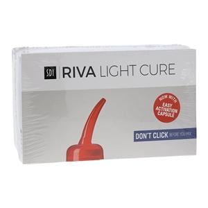 Riva Light Cure Glass Ionomer Capsule A2 Refill 50/Bx