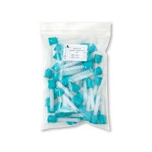 Waste Saver Regular Mixing Tips Teal 48/Pk