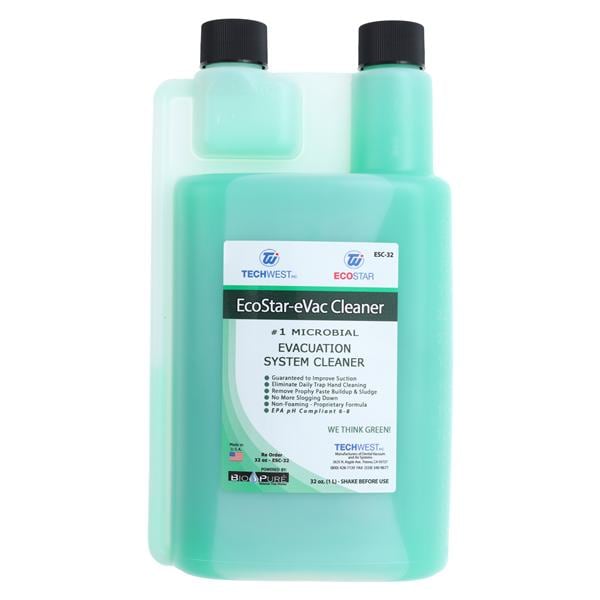 EcoStar Evacuation System Enzymatic Cleaner Bottle 32 oz 32oz/Bt