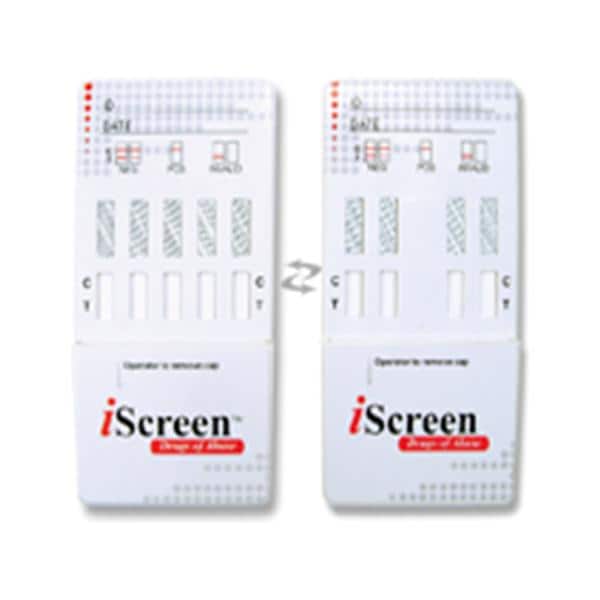 iScreen Drug Screen Test Kit Moderately Complex 25/BX