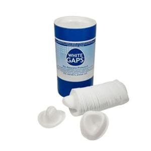 WhiteGaps Nasal Hood Liners Pedo Disposable White 50/Tb