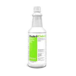 MetriCide 28 Instrument Disinfectant 2.5% Glutaraldehyde 32 oz 32oz/Bt, 16 EA/CA