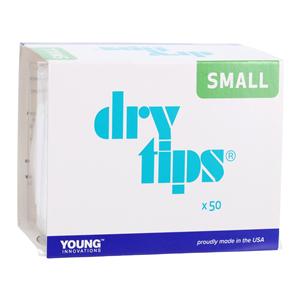Dry Tips Cotton Roll Substitute White Small 50/Bx