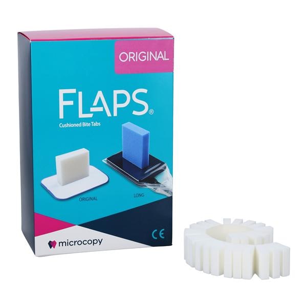 Flaps Film Tabs White Original 500/Bx