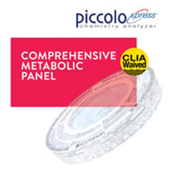 Piccolo Xpress Reagent Disc Comprehensive Metabolic Panel 10 Count 10 Bx